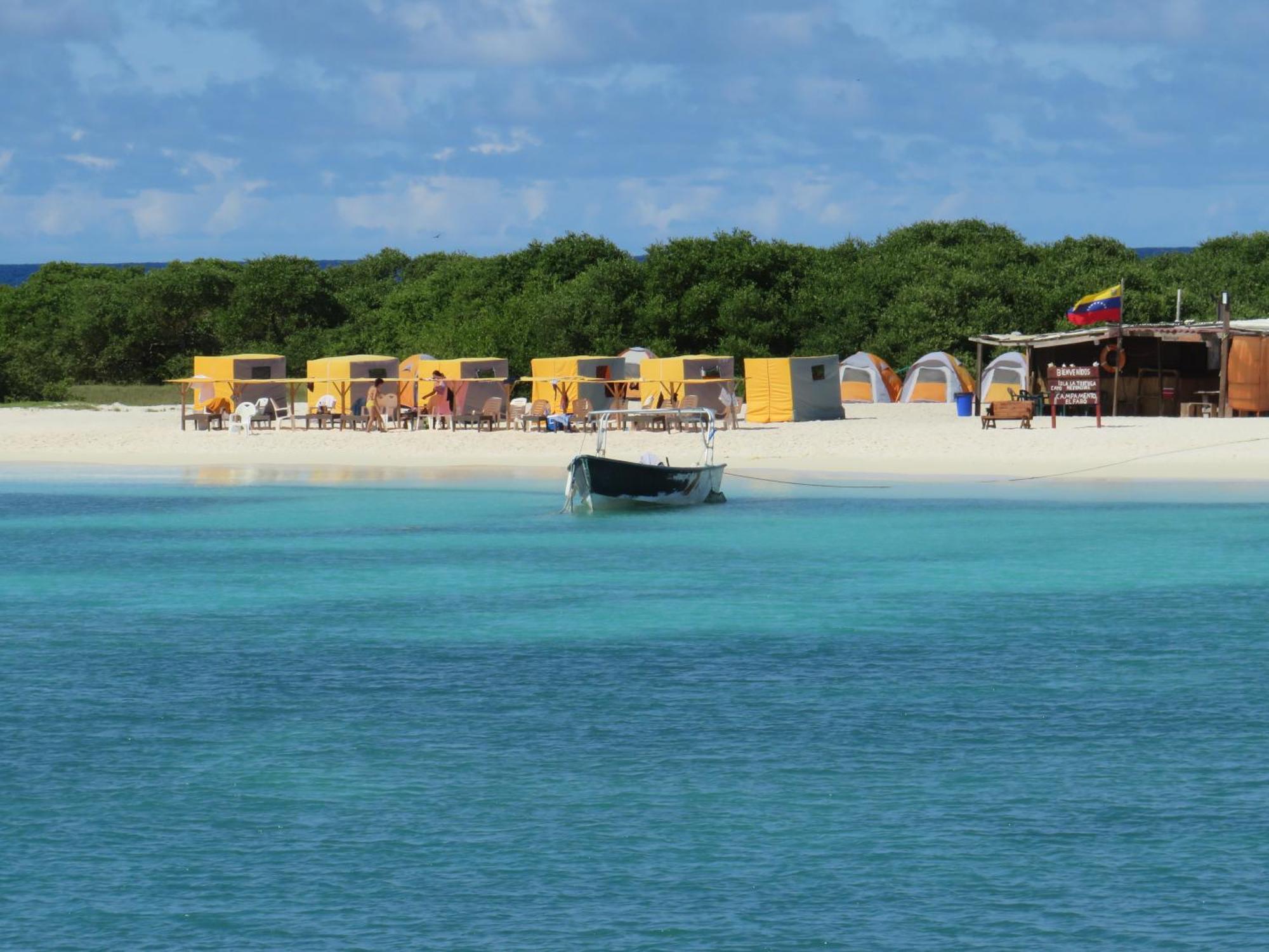 Alojamiento Cama Carpa Y Yate Isla La Tortuga Venezuela, Hotell Cayo Herradura Exteriör bild