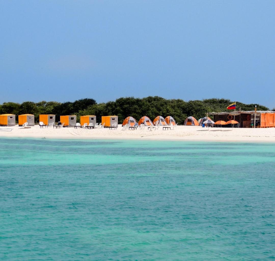 Alojamiento Cama Carpa Y Yate Isla La Tortuga Venezuela, Hotell Cayo Herradura Exteriör bild