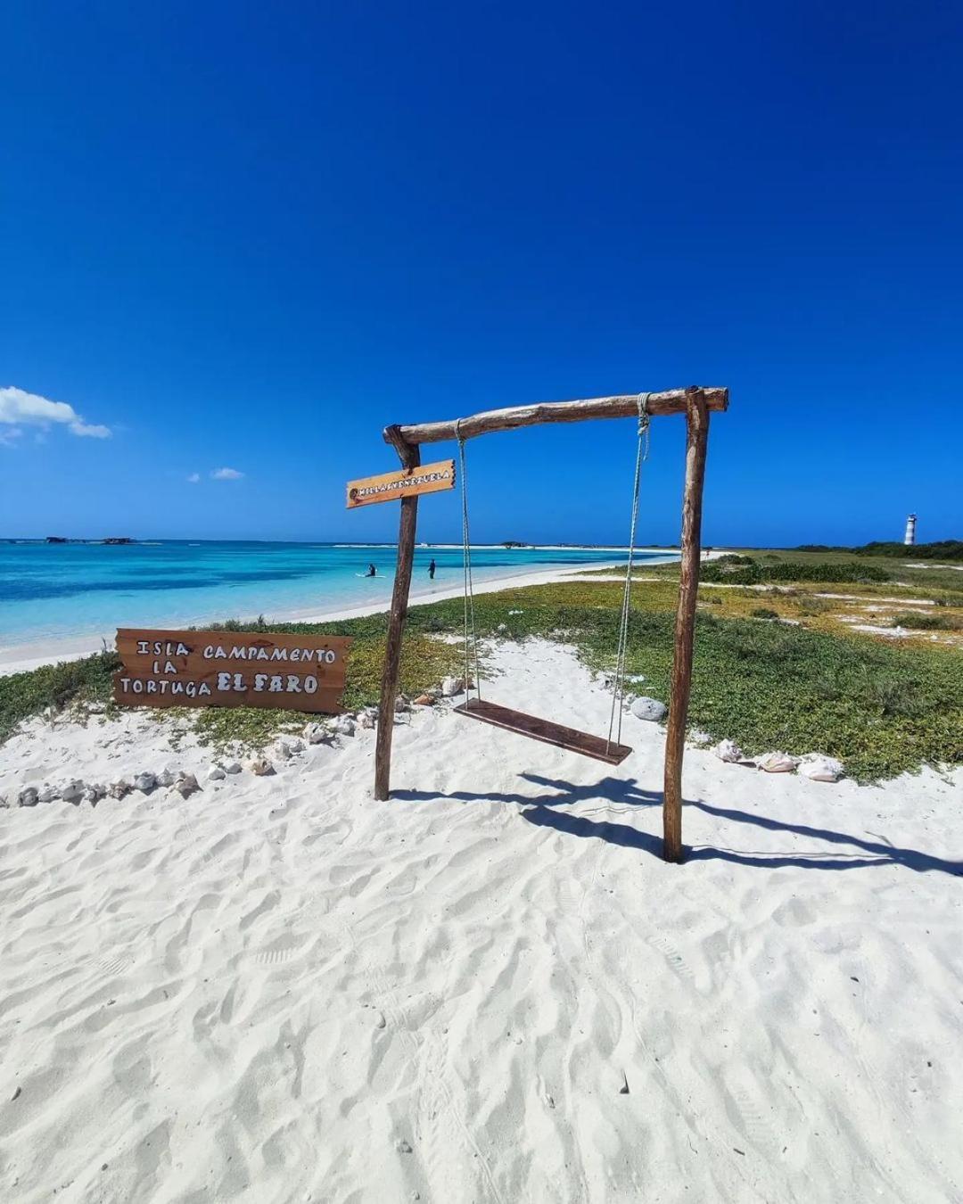 Alojamiento Cama Carpa Y Yate Isla La Tortuga Venezuela, Hotell Cayo Herradura Exteriör bild